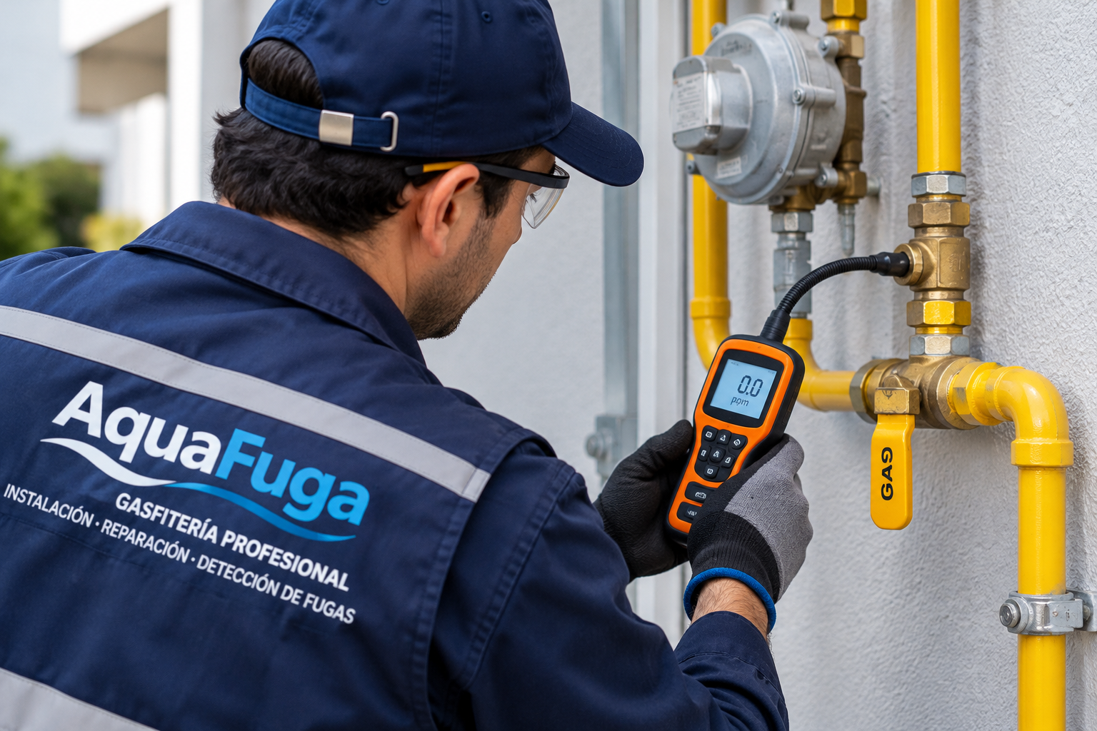 Técnico especializado en instalaciones de gas